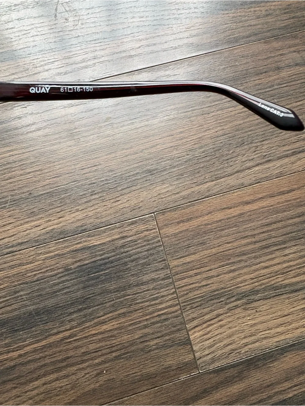 Quay Brown and Gold Sunglasses